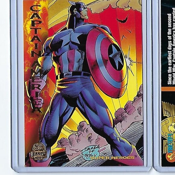 Marvel Trading Card 1994 Fleer - Captain America to Venom - Picture 4 of 6